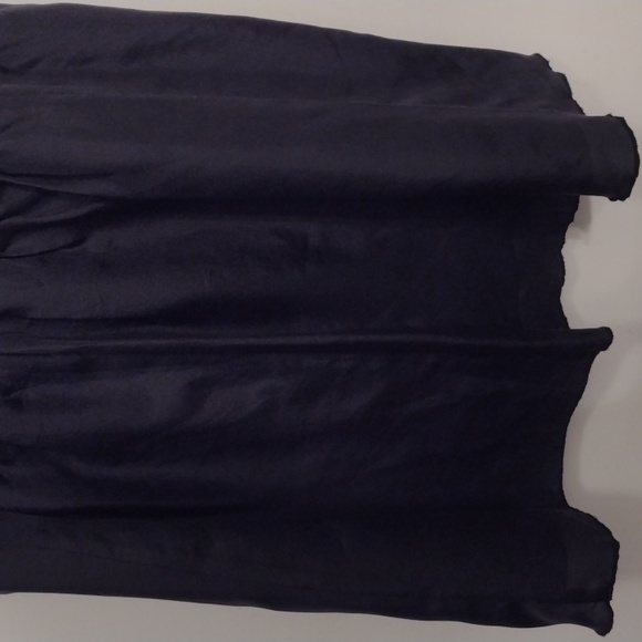 NEW Gold Hawk Black Silk Double Layer Silk Babydoll Camisole Tank Size Medium - Picture 11 of 16